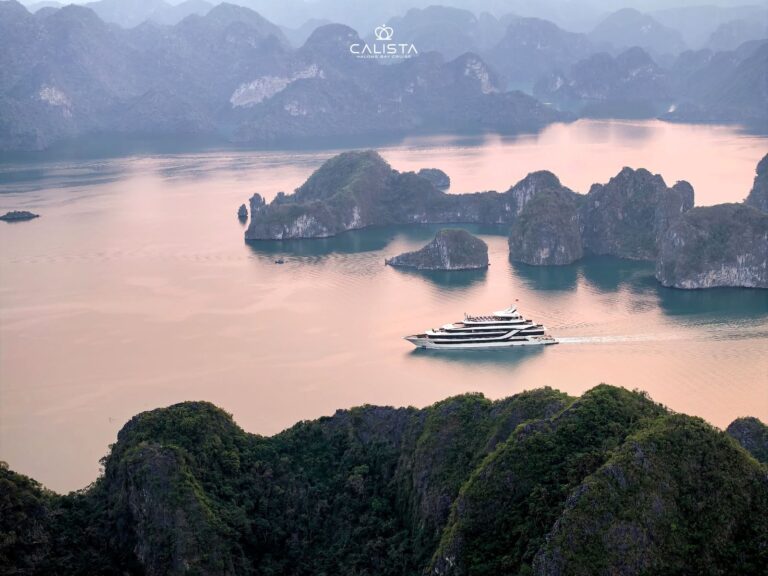 Calista Cruise – The 6-Star Jewel of Halong Bay: Where Modern Luxury Meets Timeless Serenity