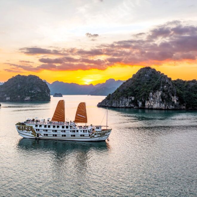 Indochina Sails Cruise – The Iconic Wooden Jewel of Halong Bay