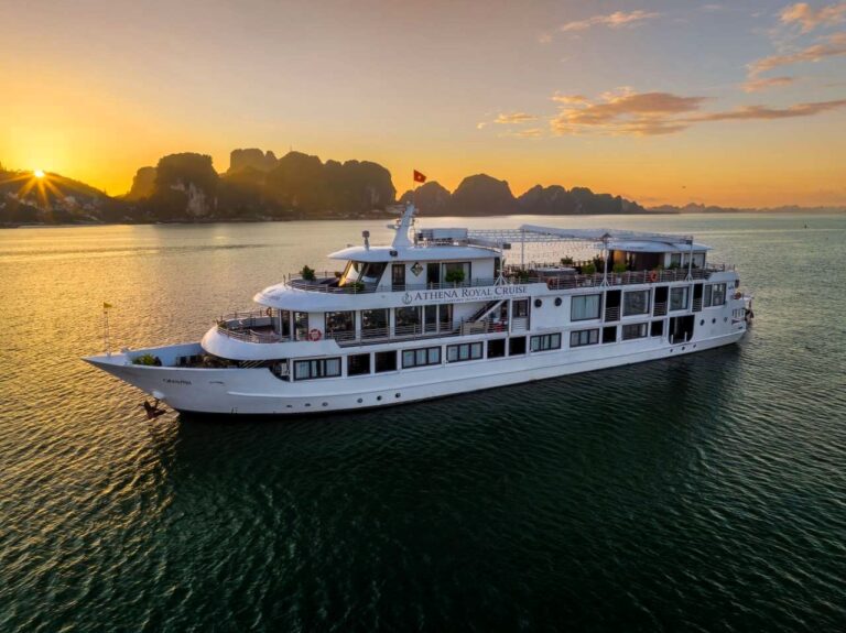 Athena Royal Cruise – The Ultimate 3-Deck Luxury Escape in Halong Bay